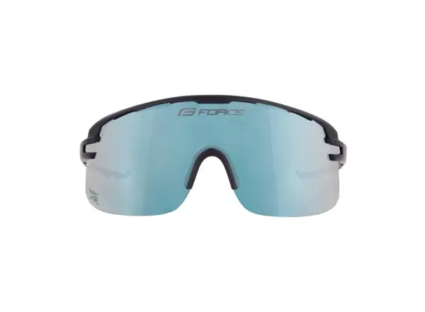Force Epic Fahrradbrille schwarz/blau verspiegeltes Glas