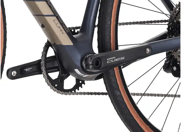 Rock Machine Lukk Cr 10 Gravelbike Matte Deep Ocean Blue