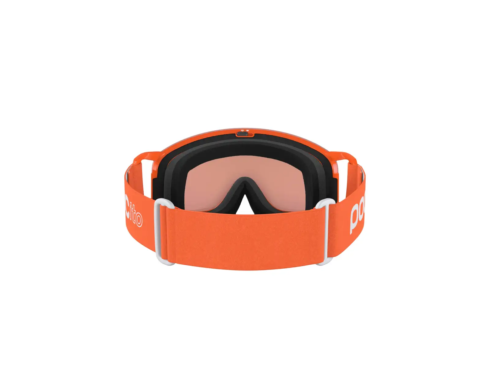 POC POCito Nexal Kinder Skibrille Fluorescent Orange/Partly Sunny Light Orange