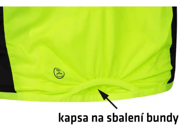 Etape Bora 2.0 Herrenjacke fluo gelb