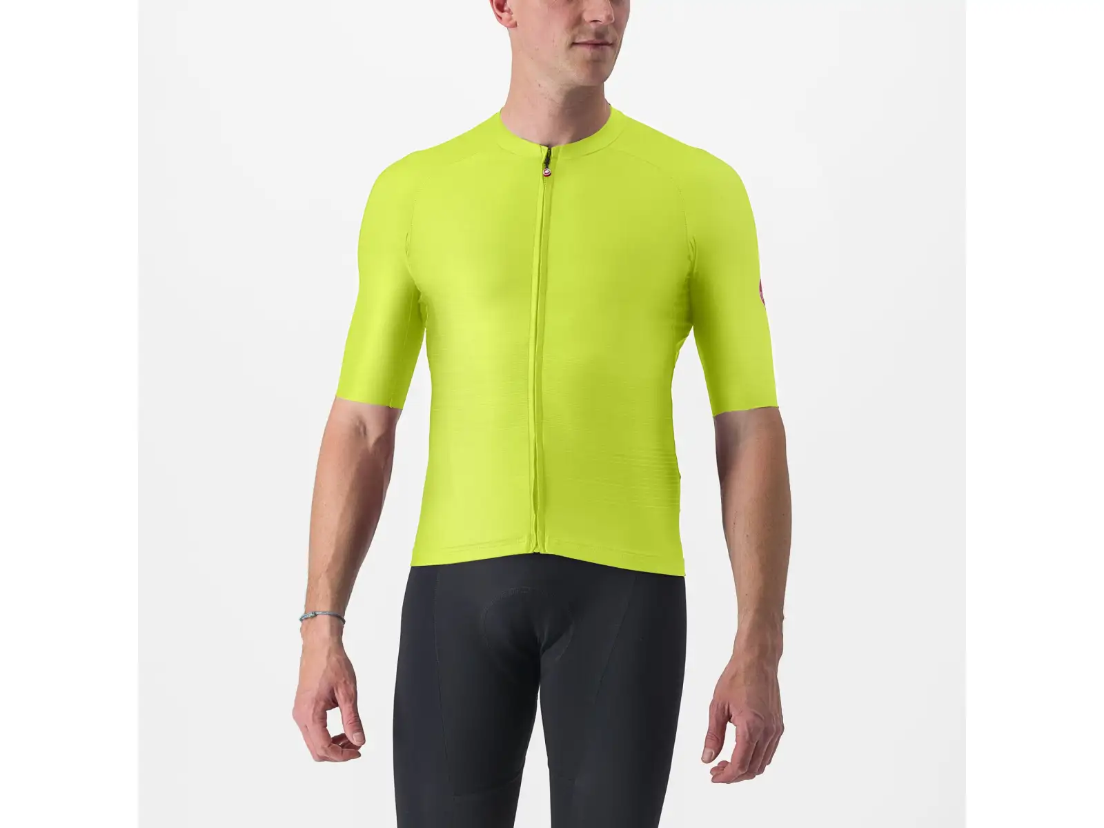 Castelli Aero Race 6.0 Herren Kurzarmtrikot electric lime