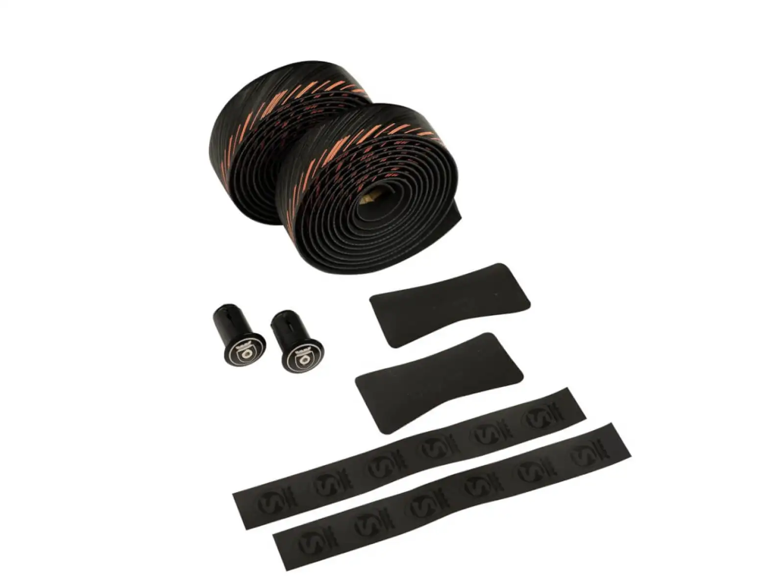 Silca Nastro Cuscino Wickelband schwarz/orange/neongelb