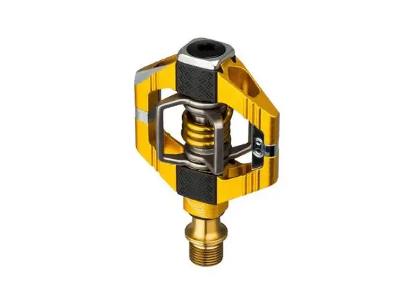 Crankbrothers Candy 11 Pedale aus Gold.
