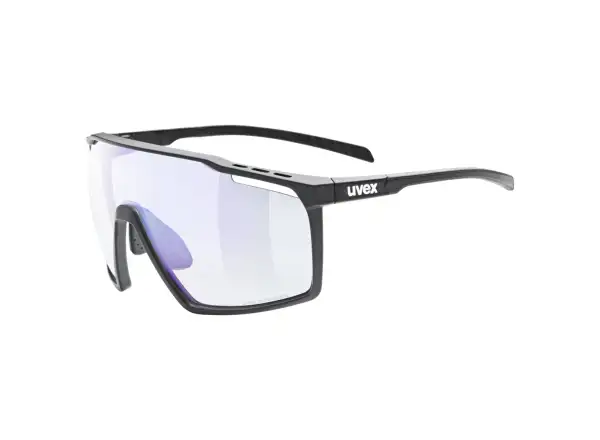 Uvex MTN Perform V Sonnenbrille Black Matt/LTM. Blue