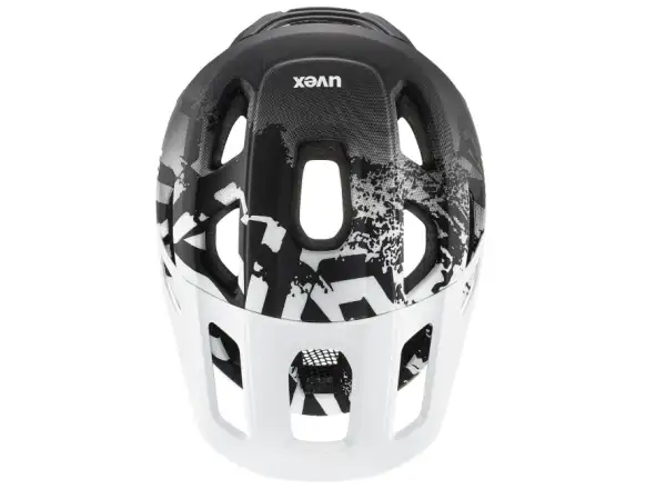 Uvex React Jr. Kinderhelm White/Black Matt