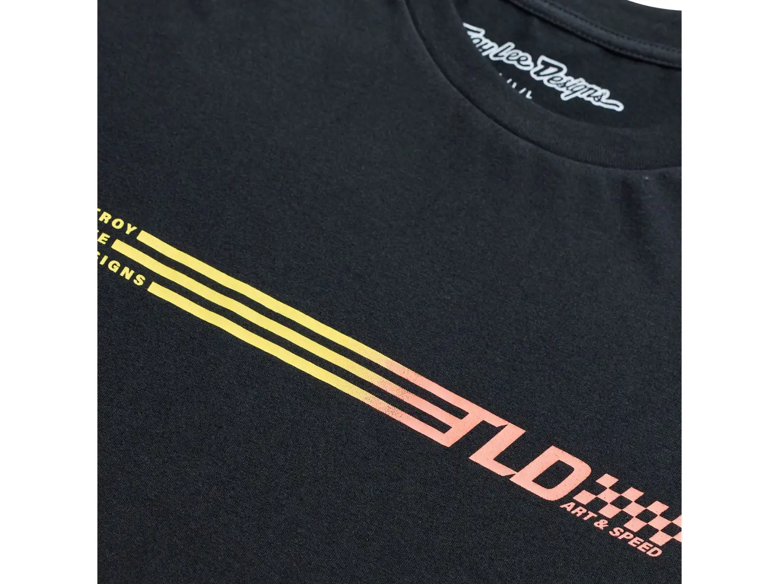 Troy Lee Designs Stripes Herren T-Shirt kurzer Ärmel Black
