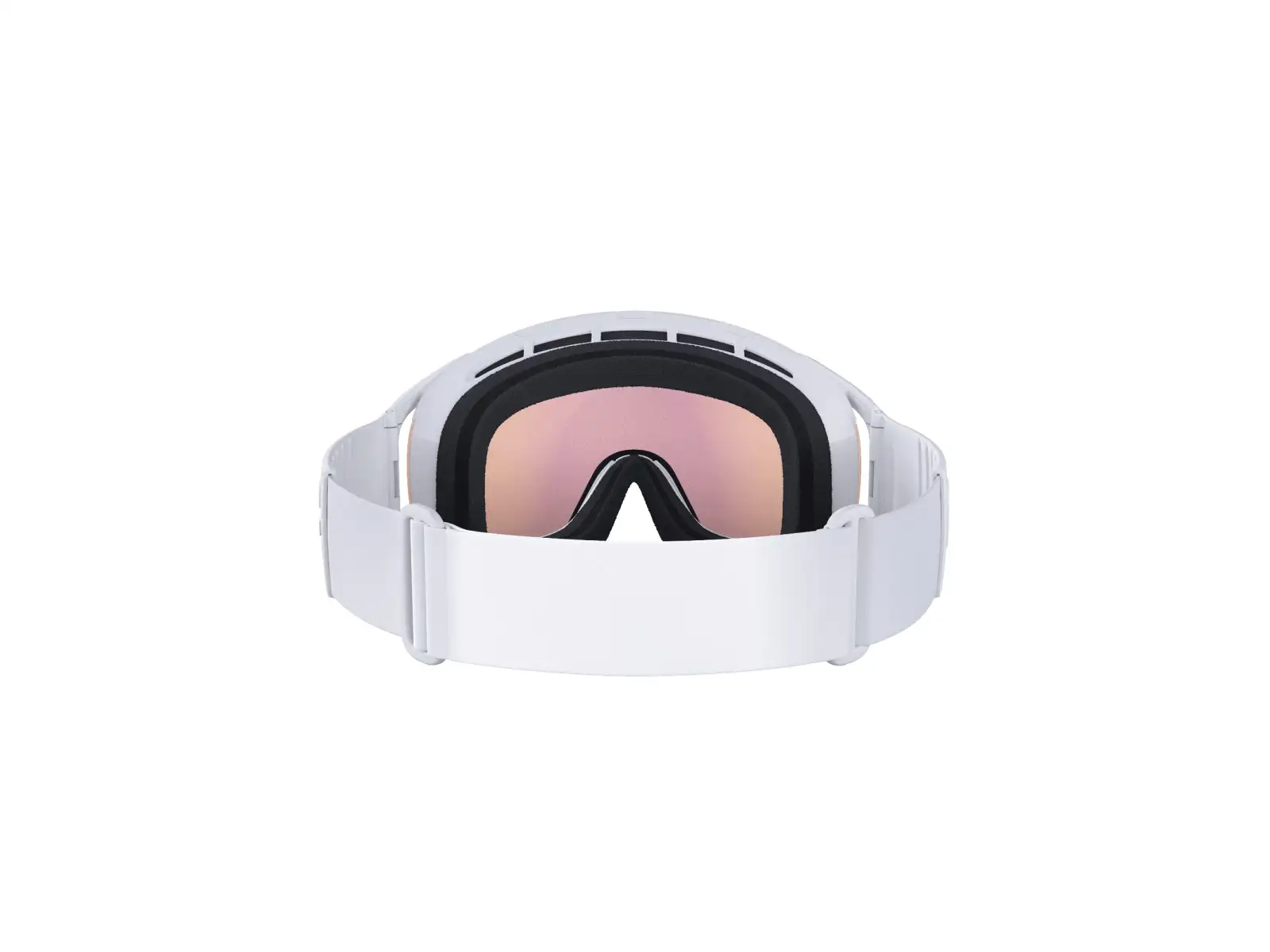 POC Zonula Skibrille Hydrogen White/Partly Sunny Orange