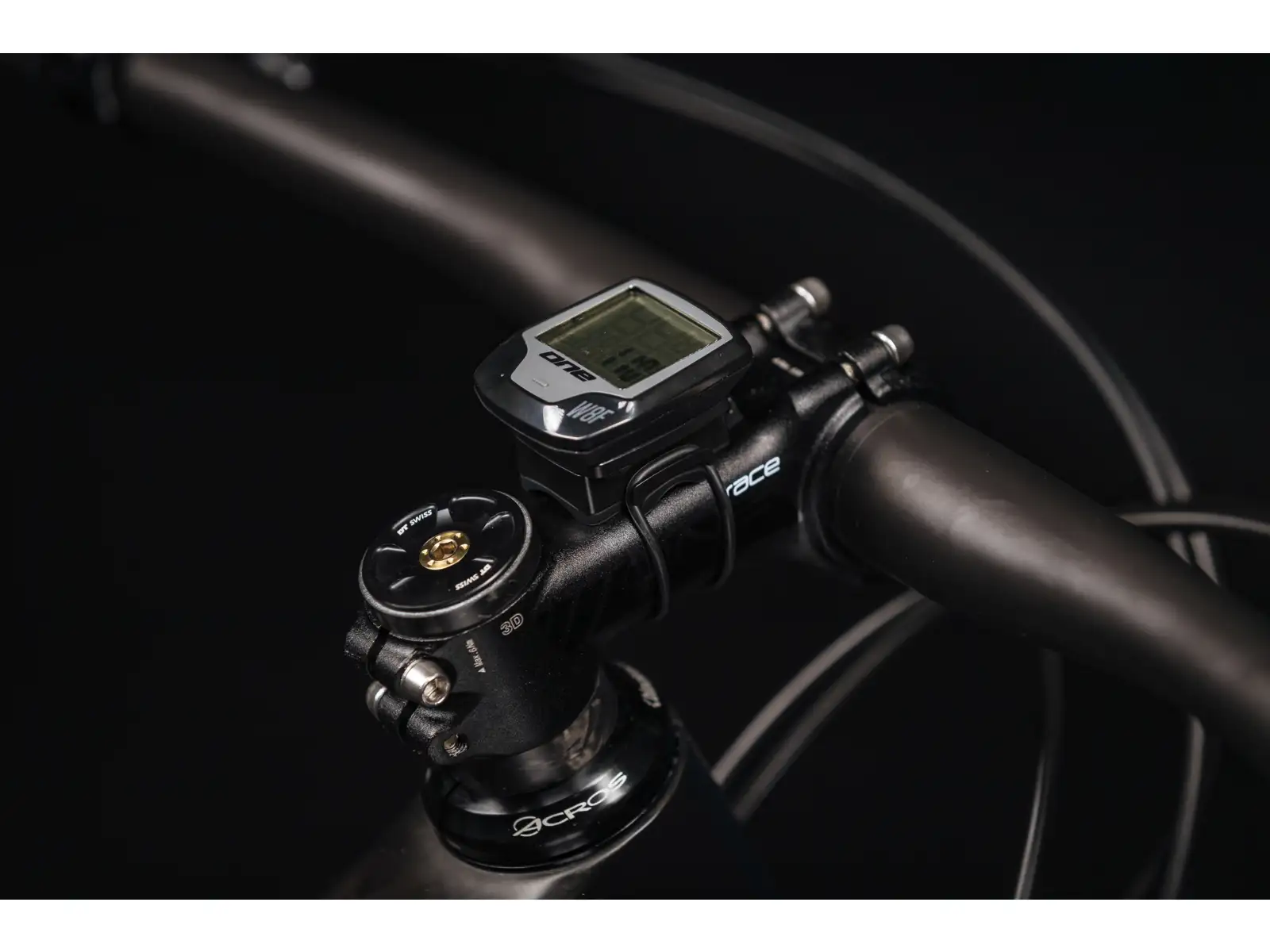 One Bikeparts C.Comp 8 Wireless Fahrradcomputer black/grey
