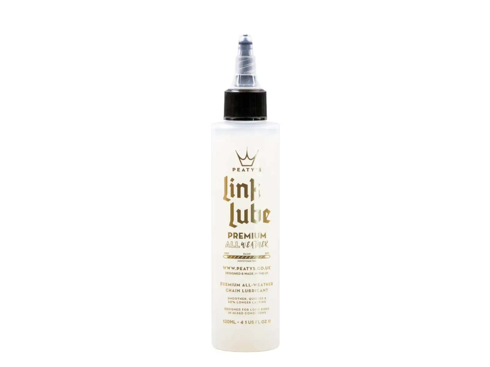 Peatys LinkLube All-Weather Premium 120ml

Peatys LinkLube Allwetter-Premium 120ml