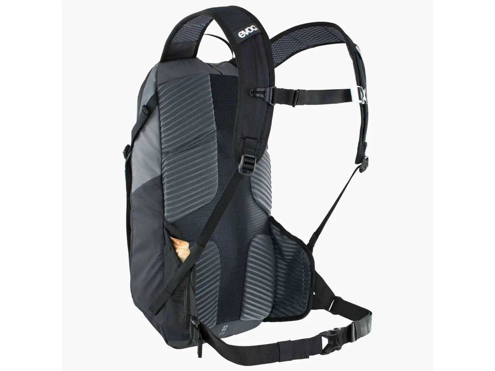 Evoc Ride 12 Rucksack 12 l + Trinkblase 2 l carbon grau/schwarz