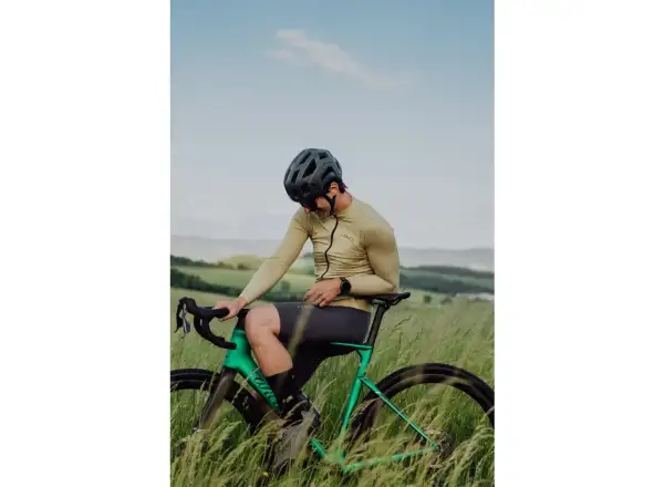 Force Plain Herren Trikot lange Ärmel grün