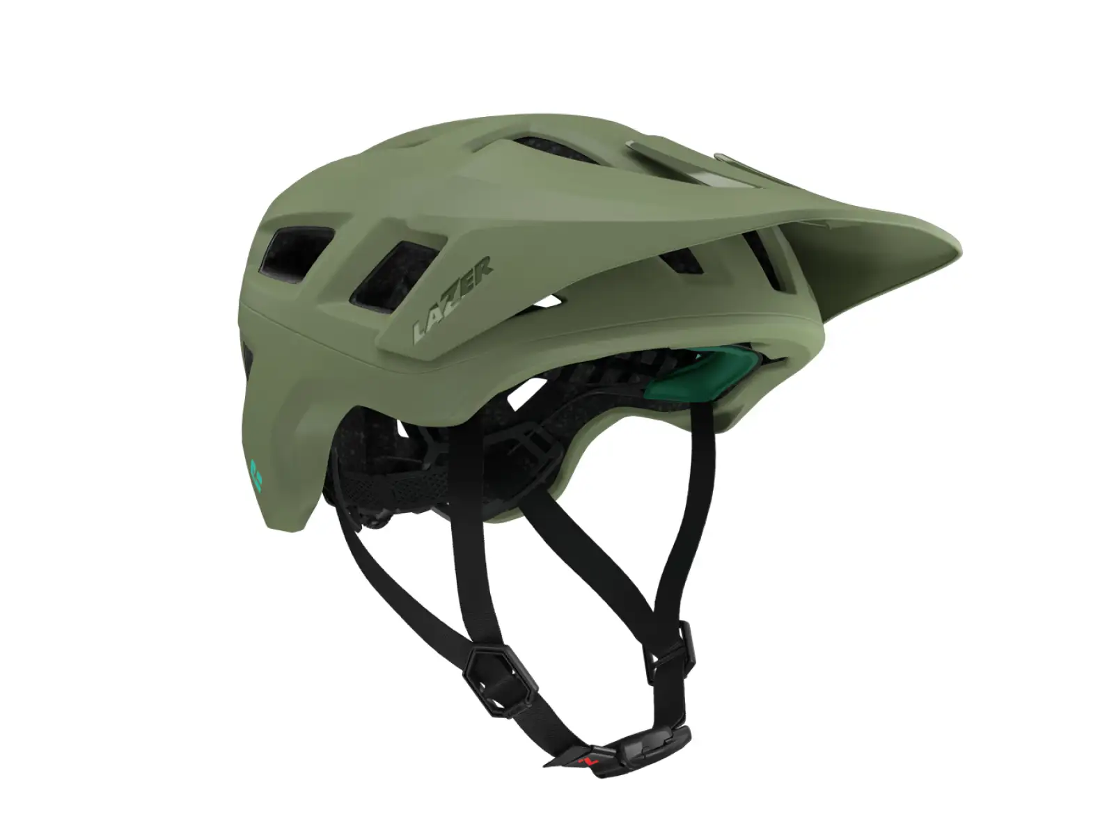 Lazer Coyote KinetiCore Helm mattgrün
