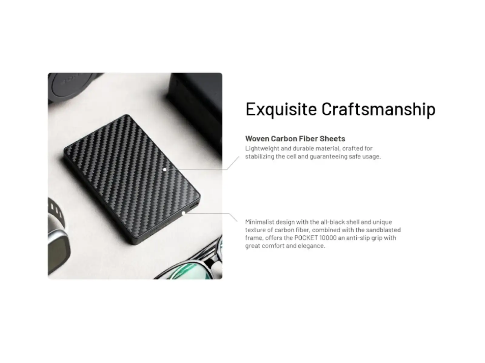Nitecore leistungsstarke Powerbank POCKET 10000