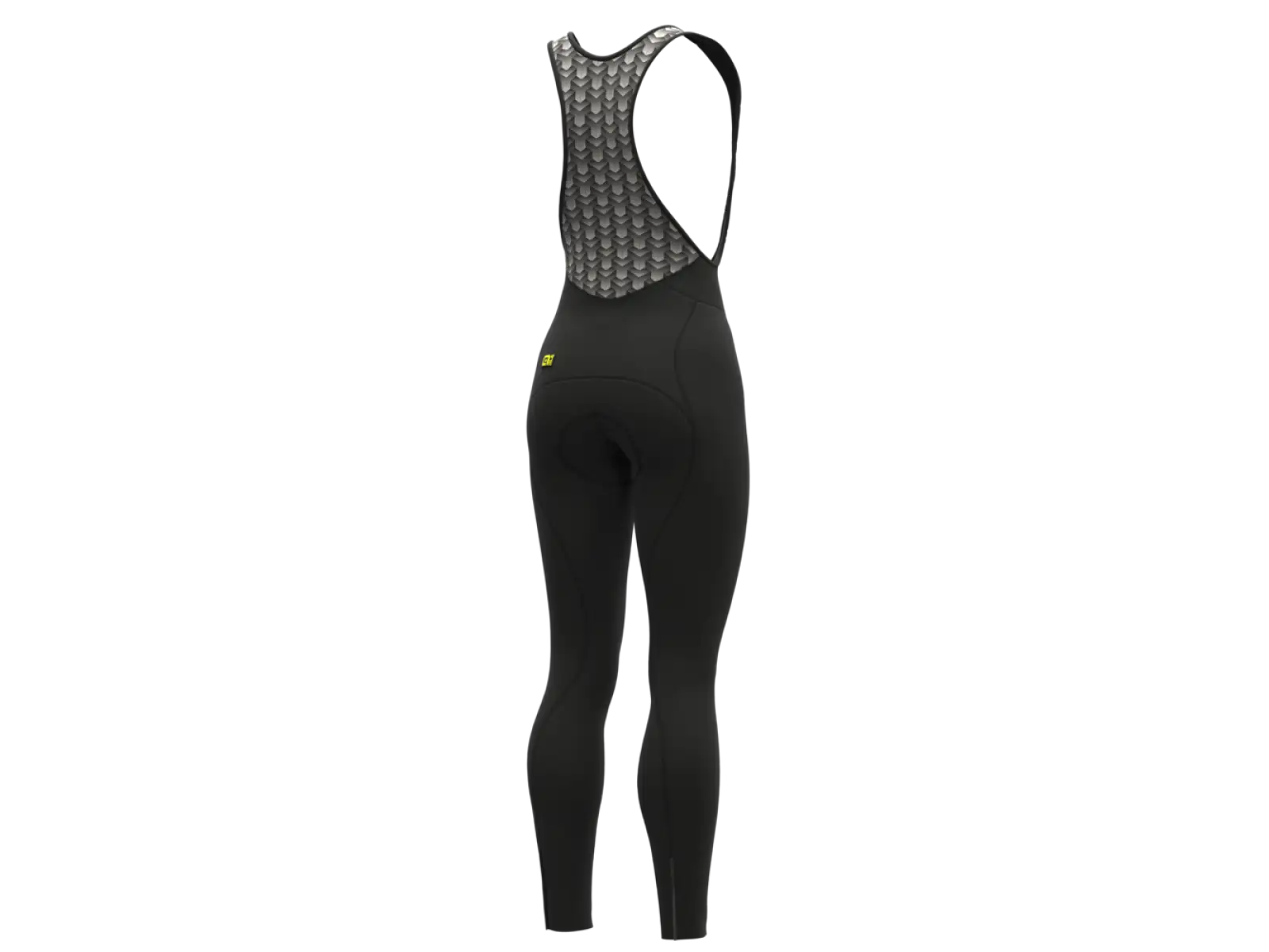 Damen Winter Radhose Alé Solid Essential Schwarz