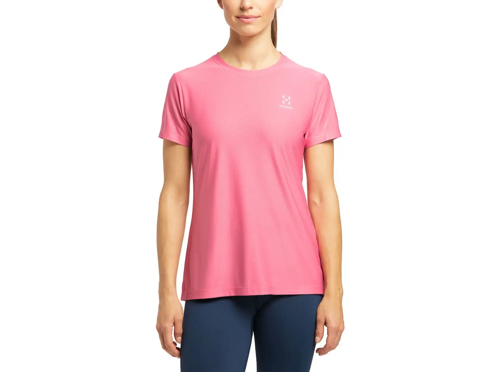 Haglöfs L.I.M Tech Damen T-Shirt kurzarm Rosa