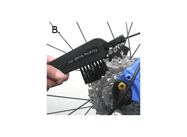 Super B TB-32800 Kettenreiniger mit Bürste