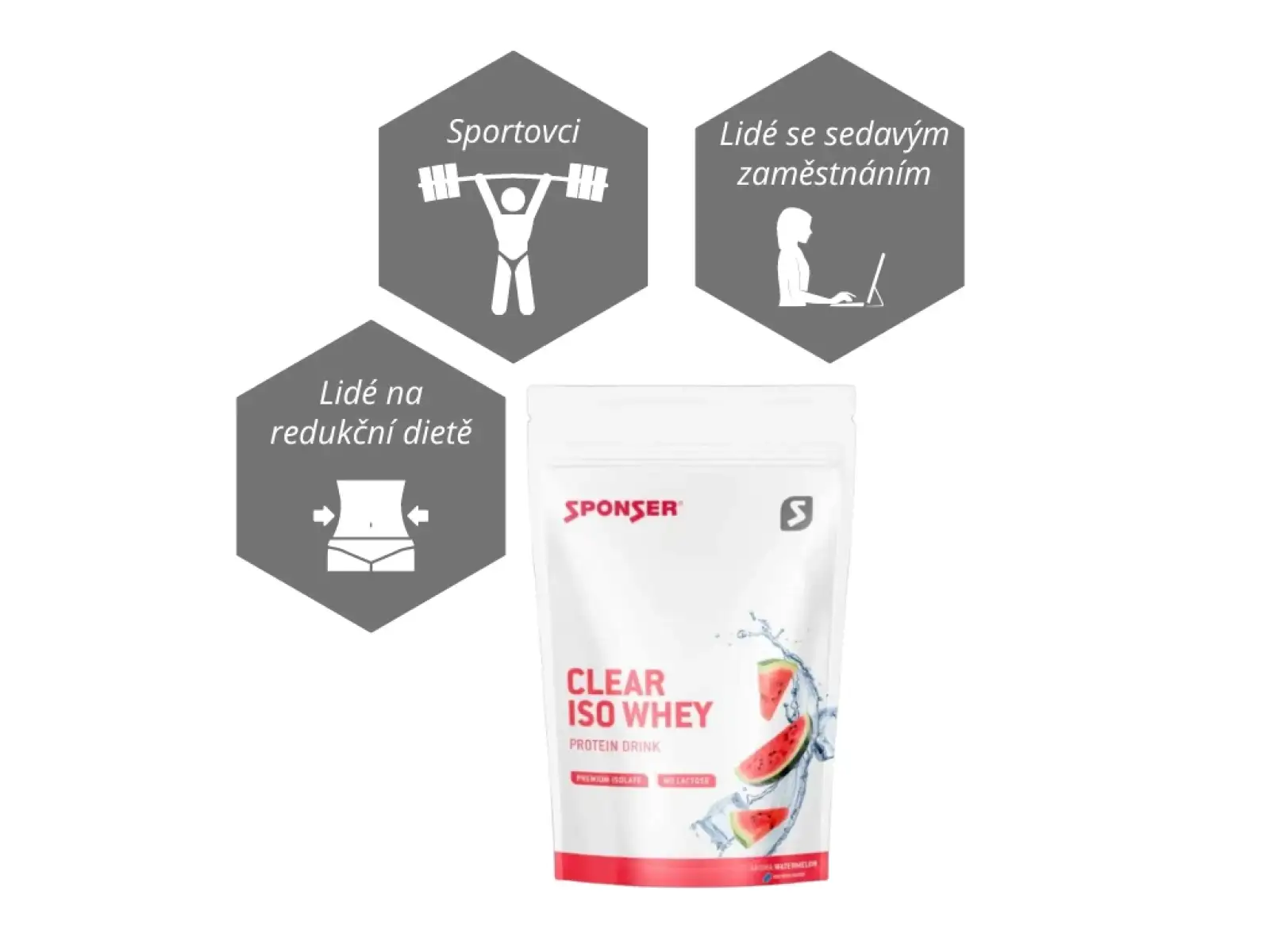 Sponser Clear Iso Whey – 450 g