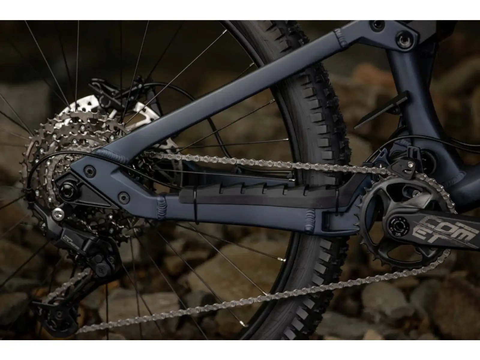Rock Machine Whizz FS I 50 Mountainbike Matte Milliardär Blau.