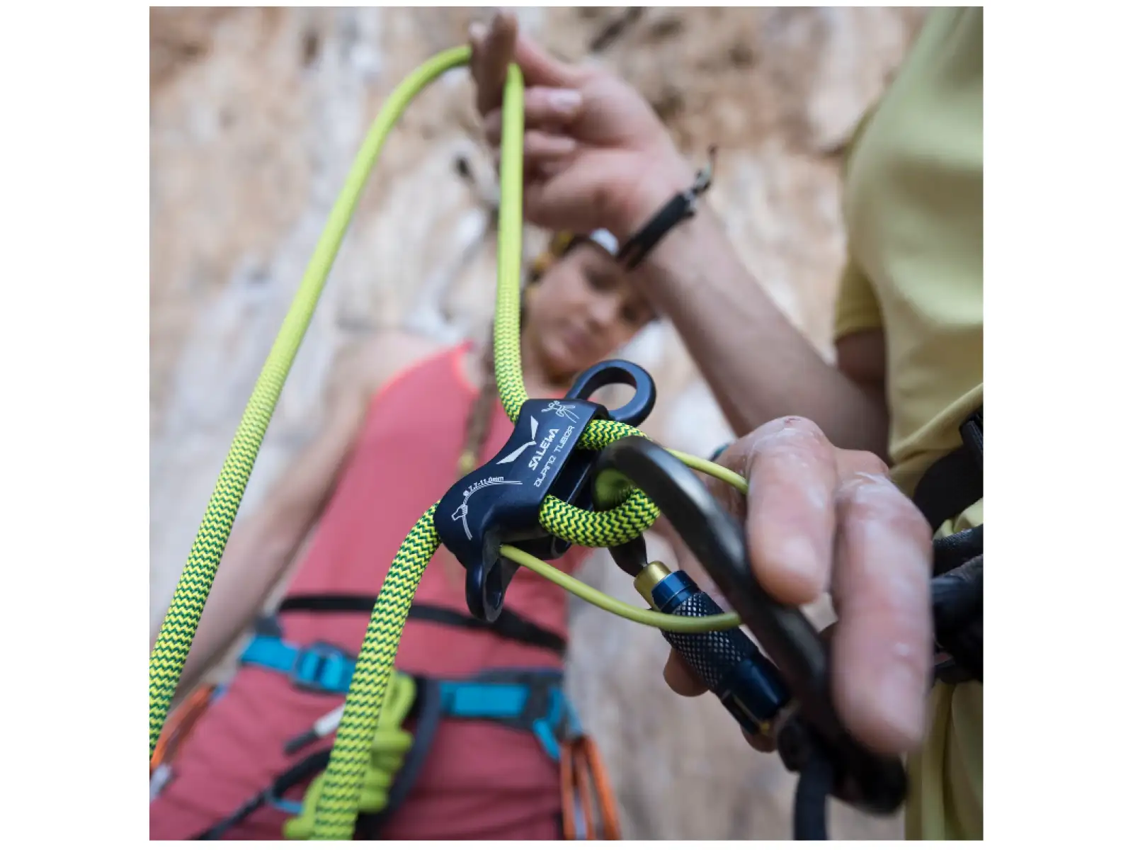 Salewa Alpine Tuber Sicherungs- und Abseilgerät Midnight Blue