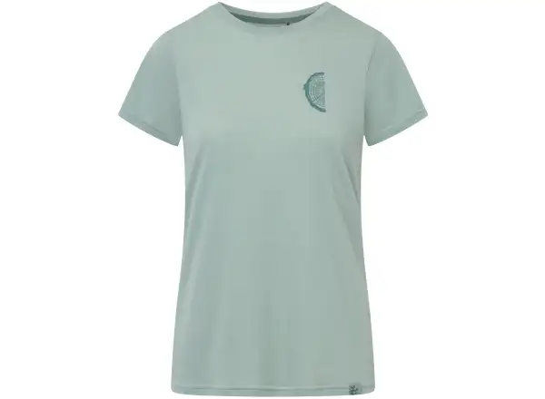 Viking Rune Bamboo Damen T-Shirt green-turquise