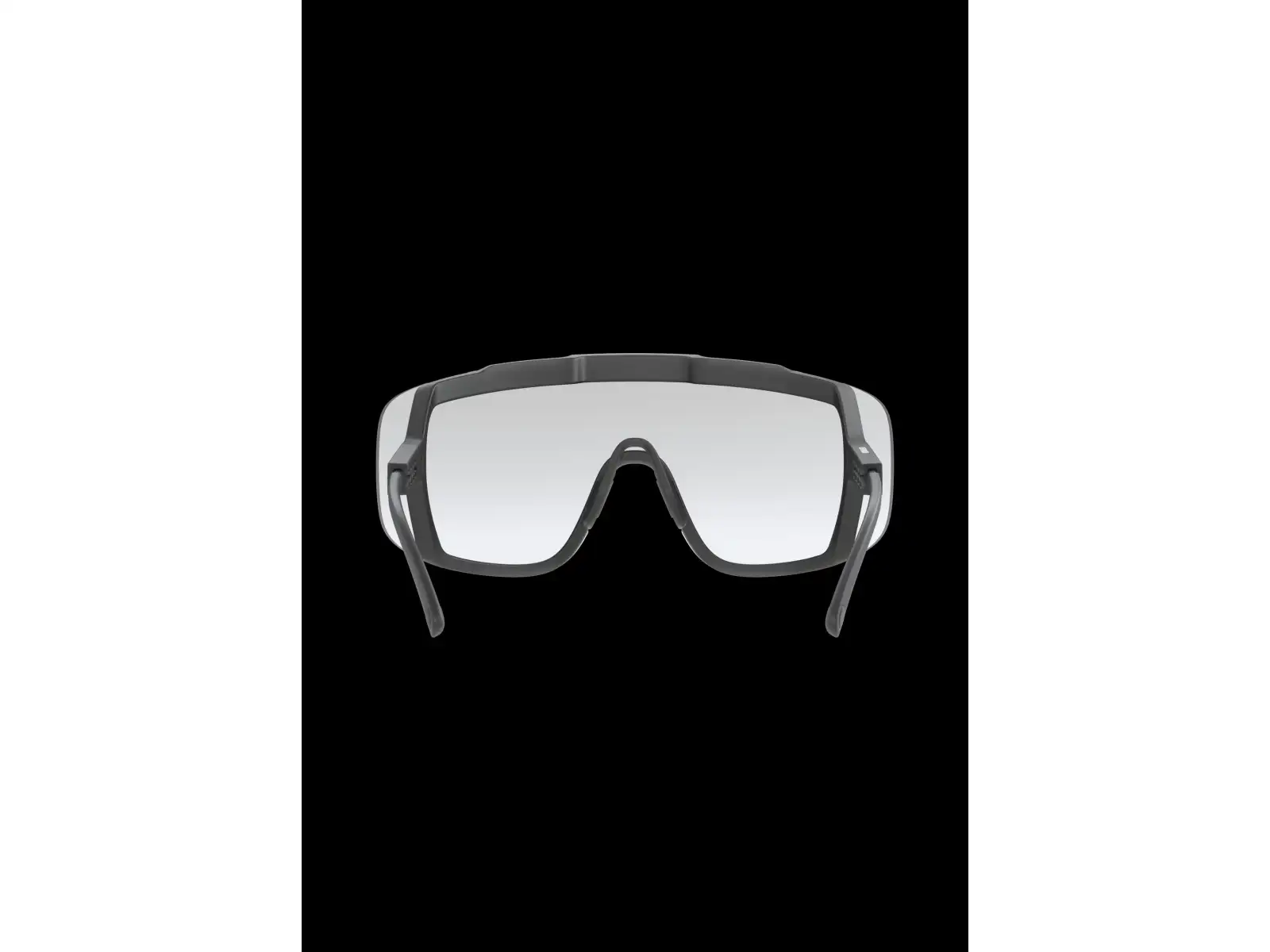 POC Devour WF Photochromic Sonnenbrille Translucent Black/Clarity Photochromic/Changeable Grey