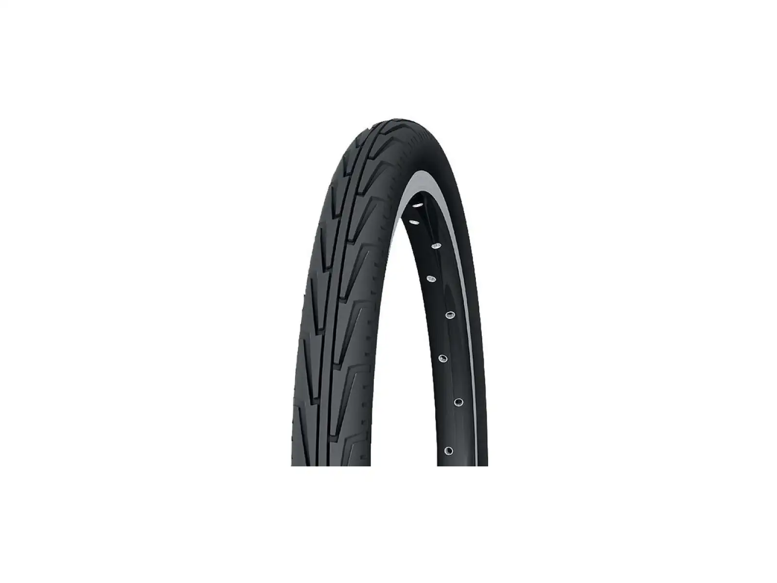 Michelin City J 20x1,75" Drahtreifen Schwarz