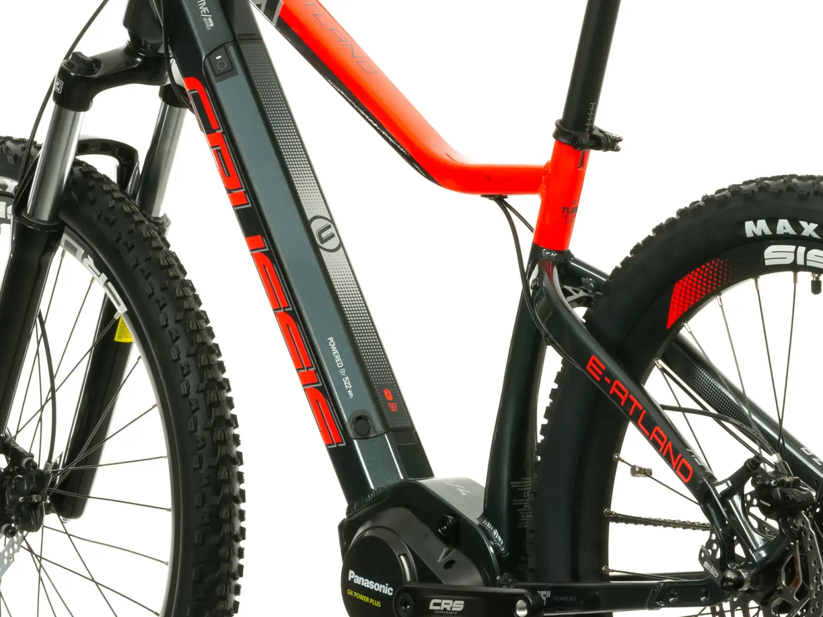Crussis e-Atland 7.9-XS horské elektrokolo šedá /oranžová