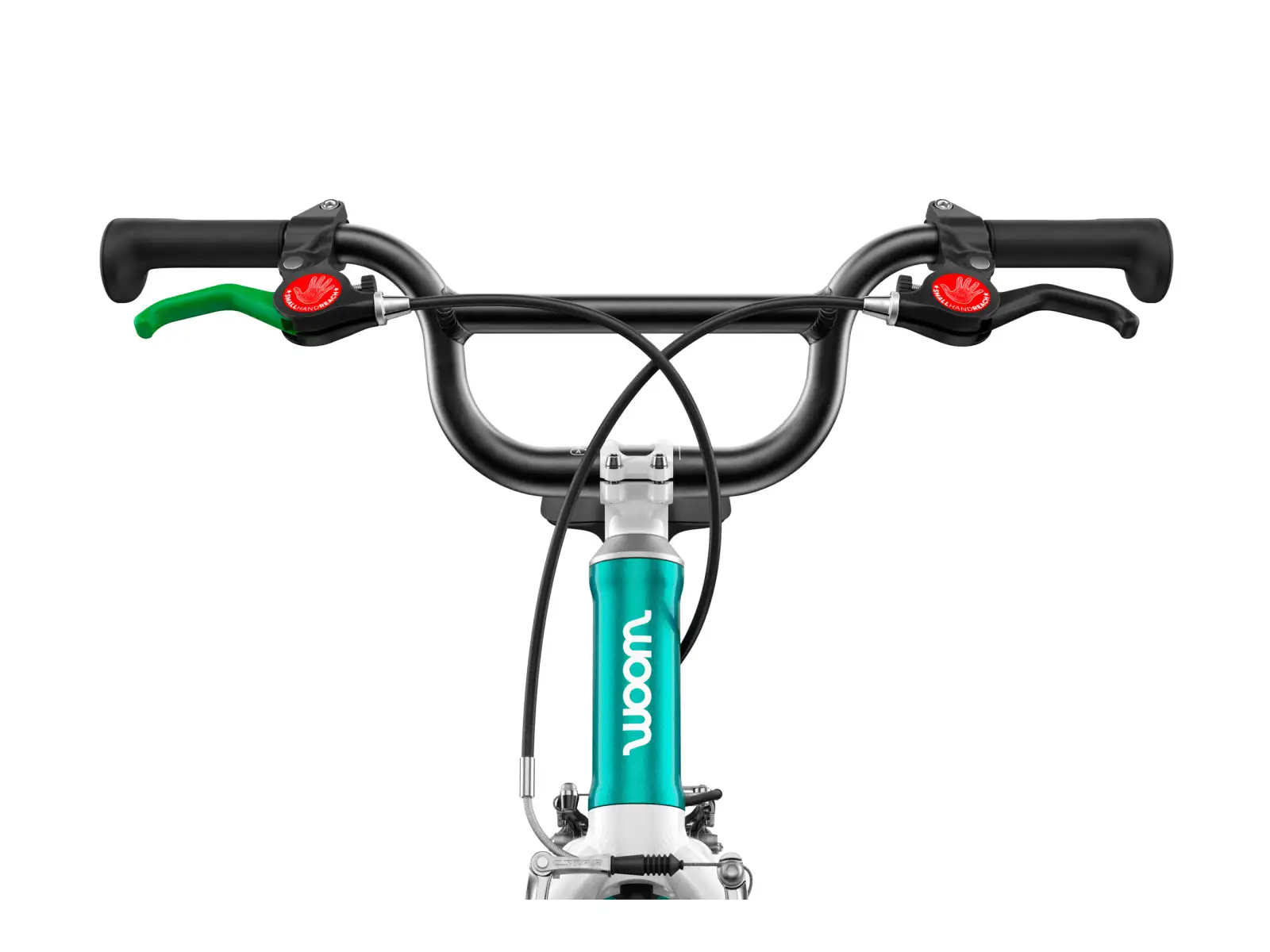 Woom GO 3 Metallic Turquoise 16 Kinderfahrrad