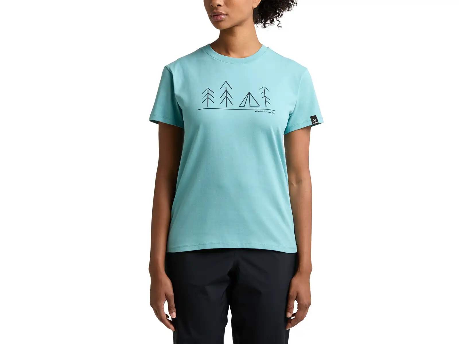 Haglöfs Camp Damen T-Shirt Frost Blue