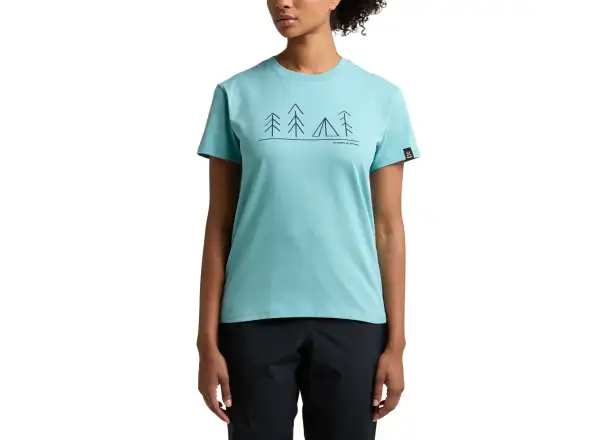 Haglöfs Camp Damen T-Shirt Frost Blue