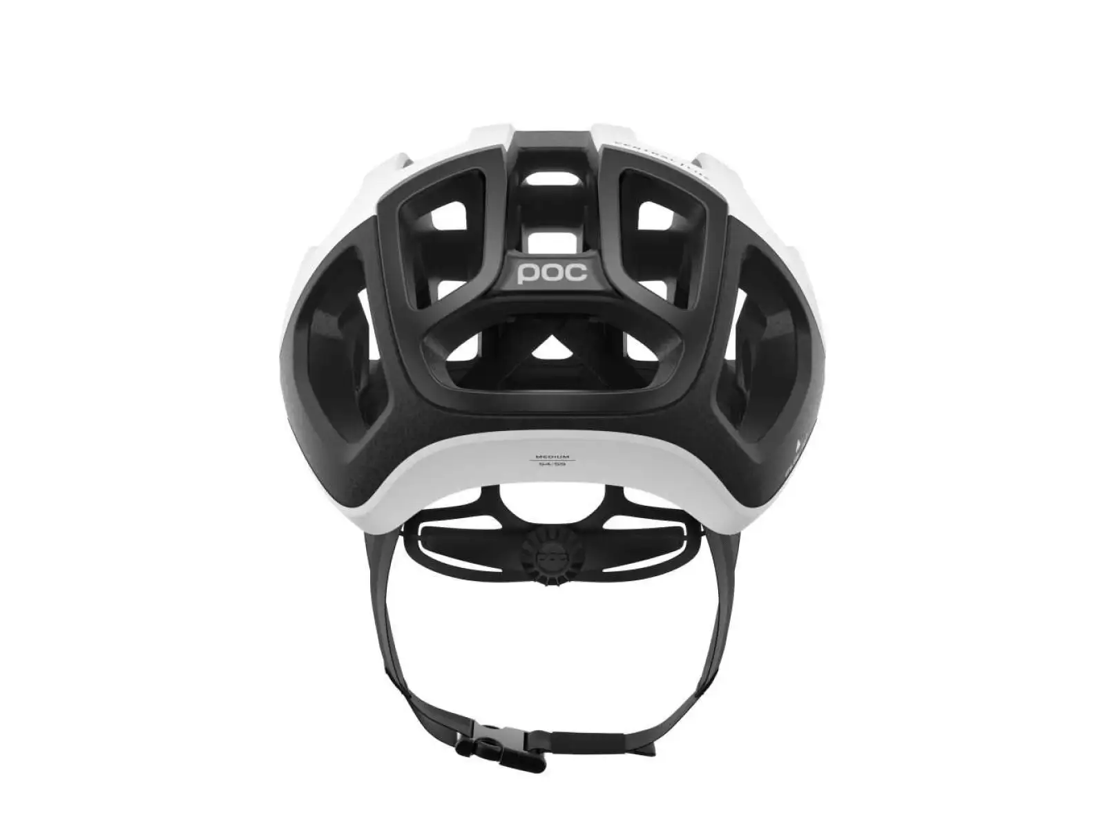 POC Ventral Lite Helm Wasserstoff Weiß/Uran Schwarz Matt