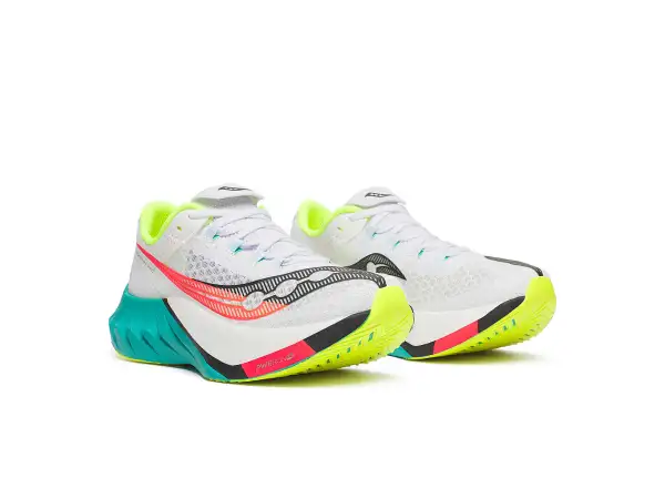Saucony Endorphin Pro 4 Damen-Laufschuhe white/mutant