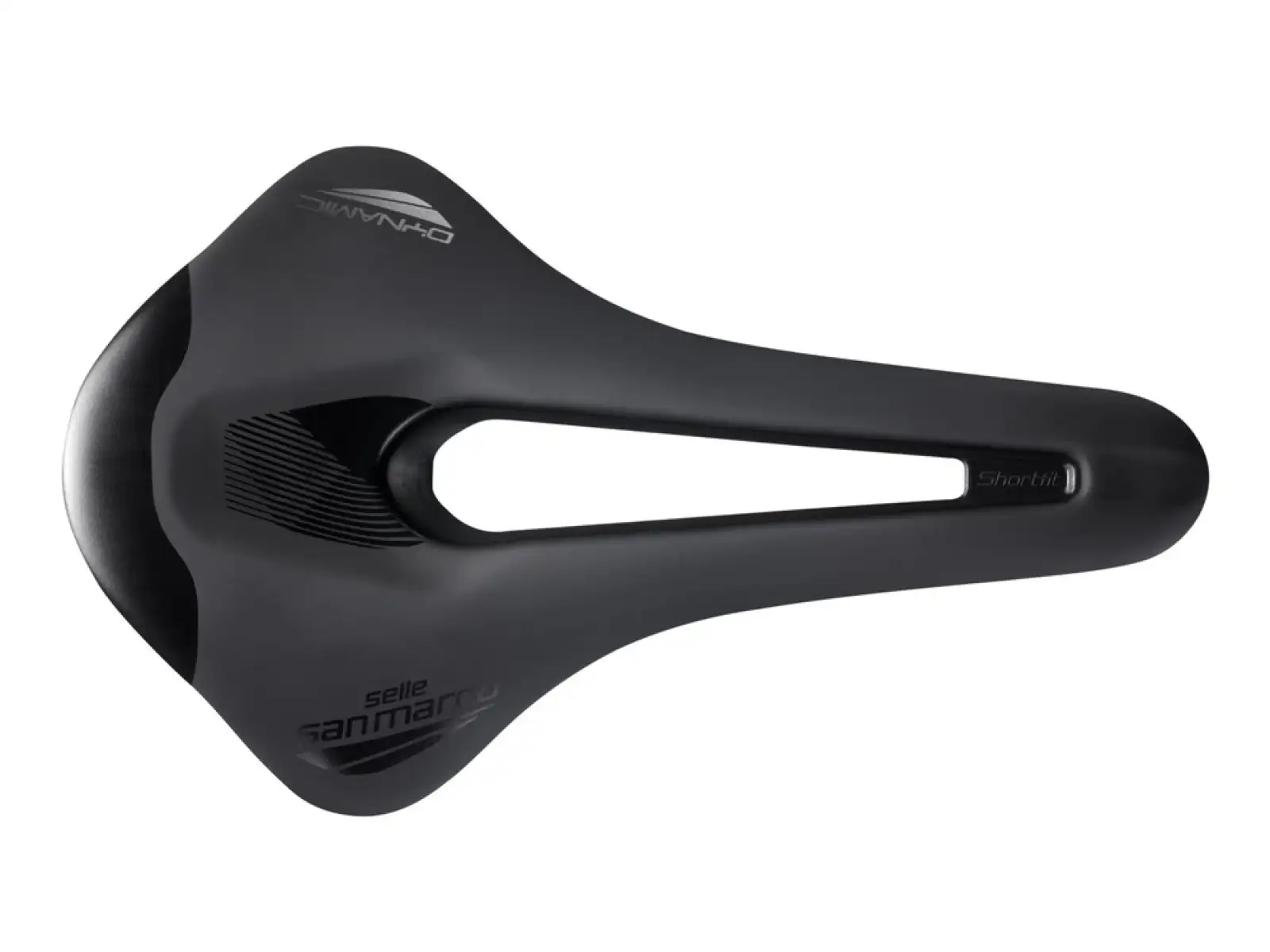 Selle San Marco Shortfit 2.0 Open-Fit Dynamic Wide Sattel Schwarz