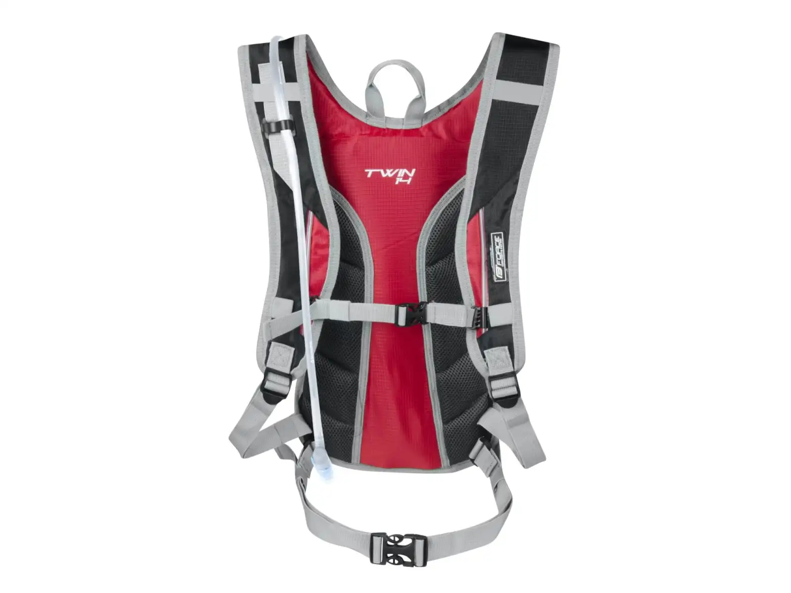 Force Twin Plus Rucksack 14+2 l Reservoir schwarz/rot