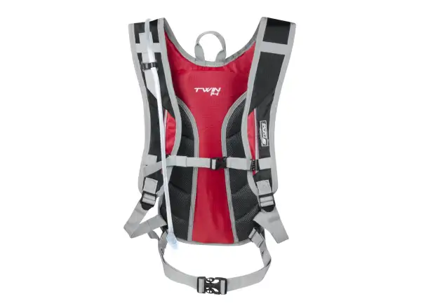 Force Twin Plus Rucksack 14+2 l Reservoir schwarz/rot