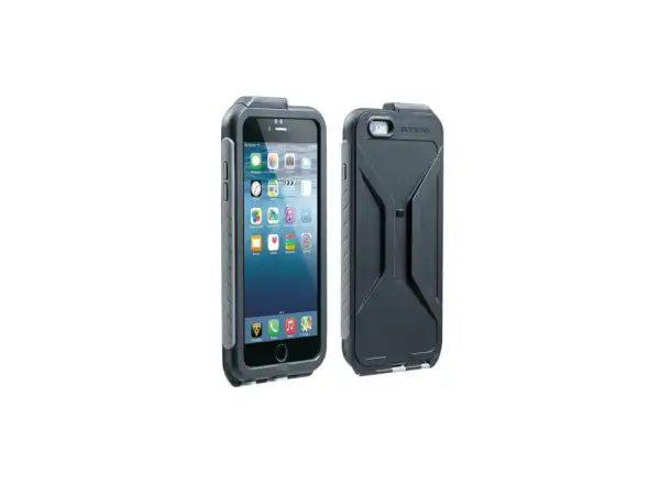 Topeak Weatherproof Ridecase Hülle für iPhone 6 Plus Schwarz/Grau