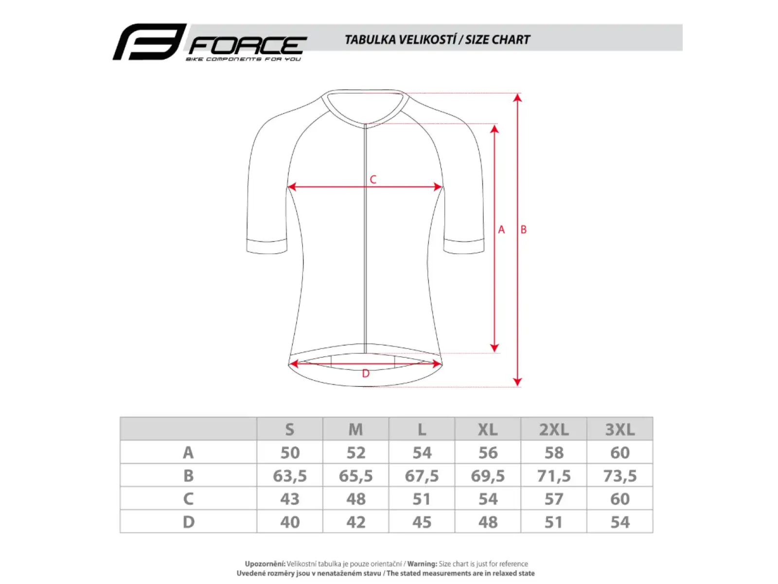 Force Sway Herren-Trikot Kurzarm Fluo