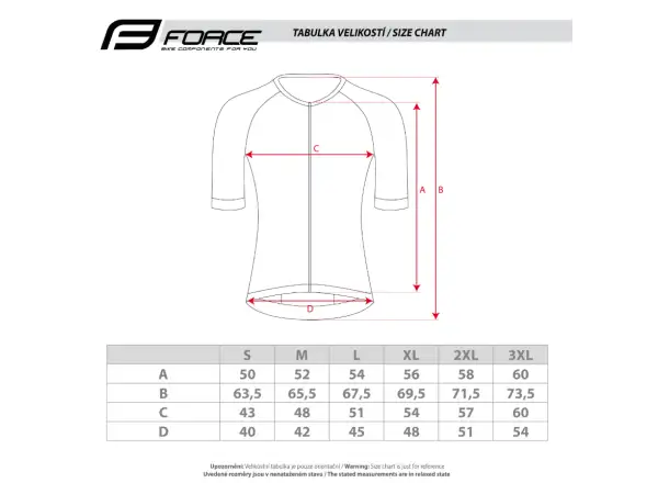 Force Sway Herren-Trikot Kurzarm Fluo