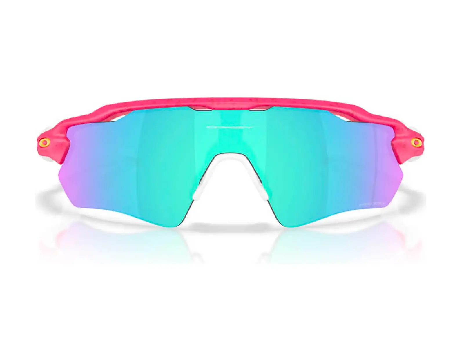 Oakley Radar EV Path Sportbrille Neon Pink Splater/Prizm Sapphire