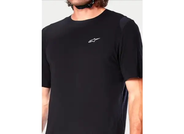 Alpinestars A-Dura Dri Woll Herrentrikot Kurzarm Black