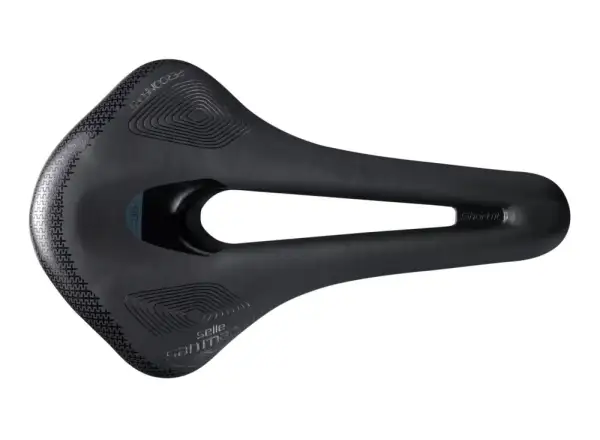 Selle San Marco Shortfit 2.0 Supercomfort Open-Fit Racing Wide Sattel Schwarz