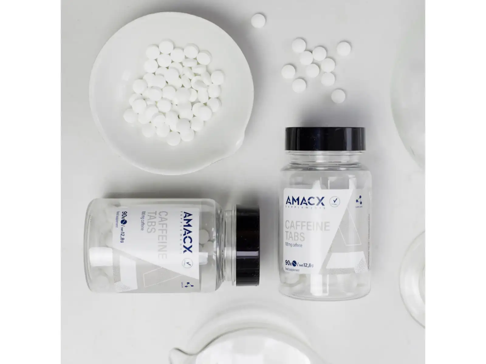 Amacx Caffeine Tabs – Koffeintabletten – 90 Stück