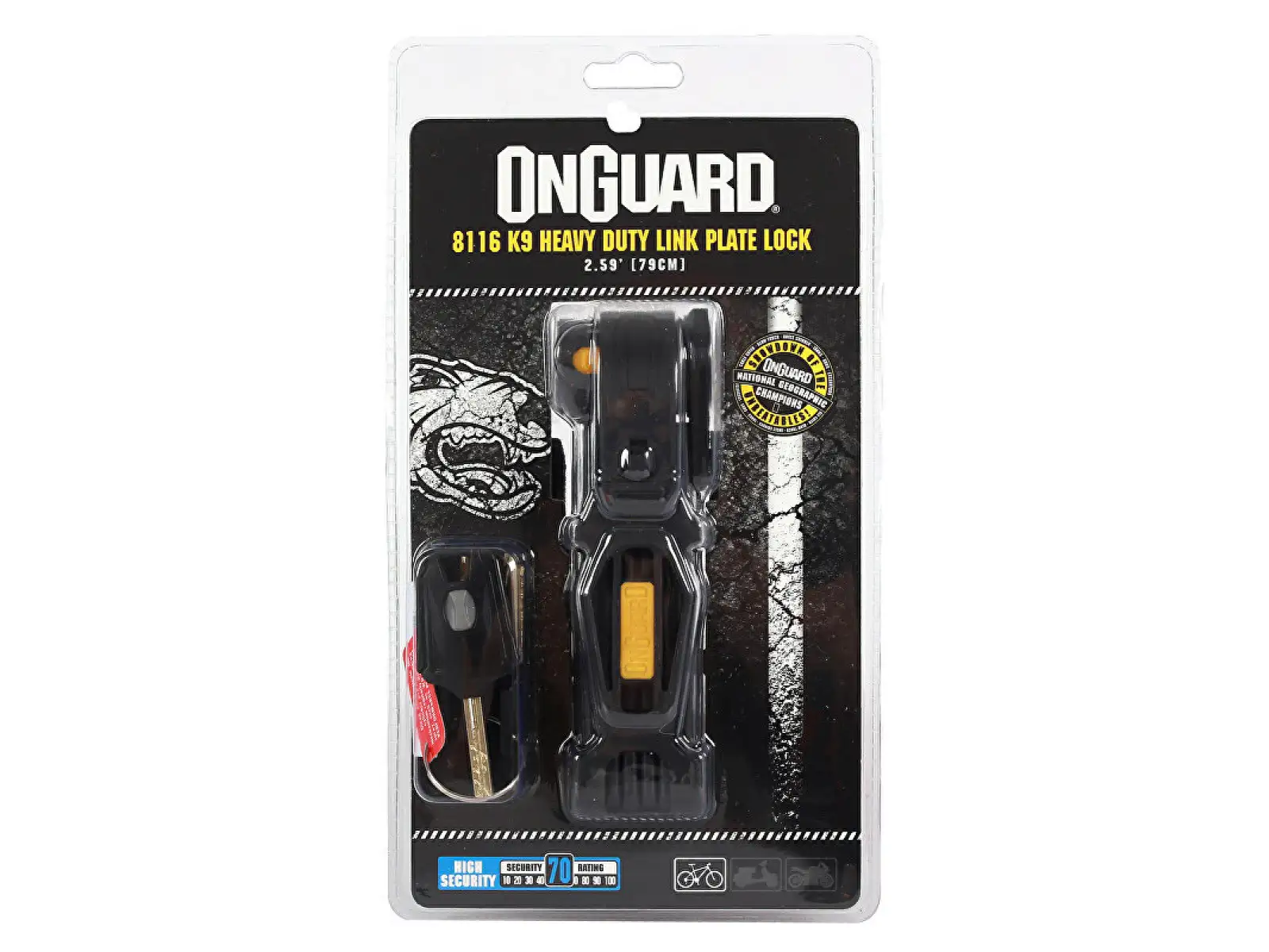 OnGuard K9 Faltschloss 690 mm