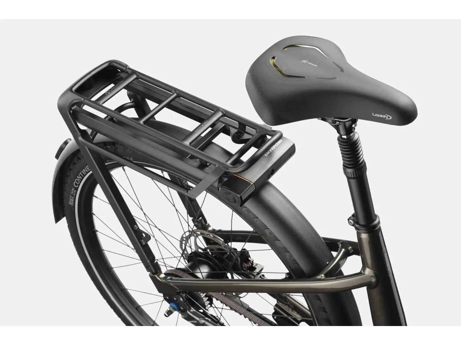 Cannondale Mavaro 2 LSTH Black City-Elektrofahrrad mit tiefem Einstieg