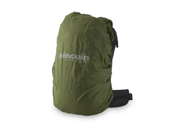 Pinguin Regenschutz mit Rucksackhülle Khaki