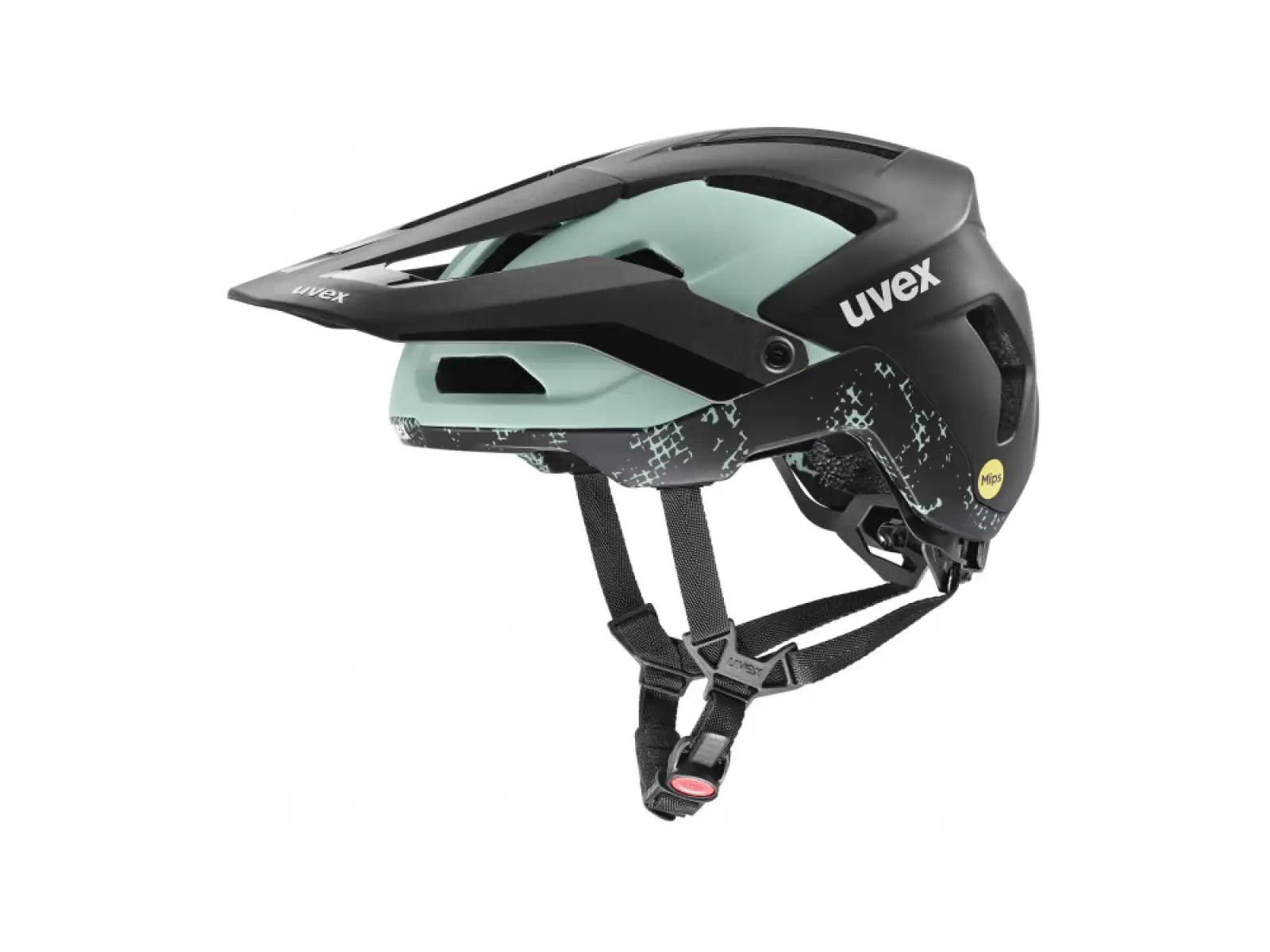 Uvex Renegade MIPS Helm Black/Jade Matt