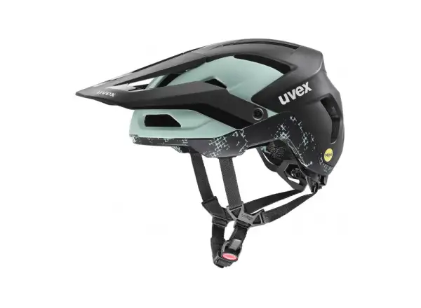 Uvex Renegade MIPS Helm Black/Jade Matt