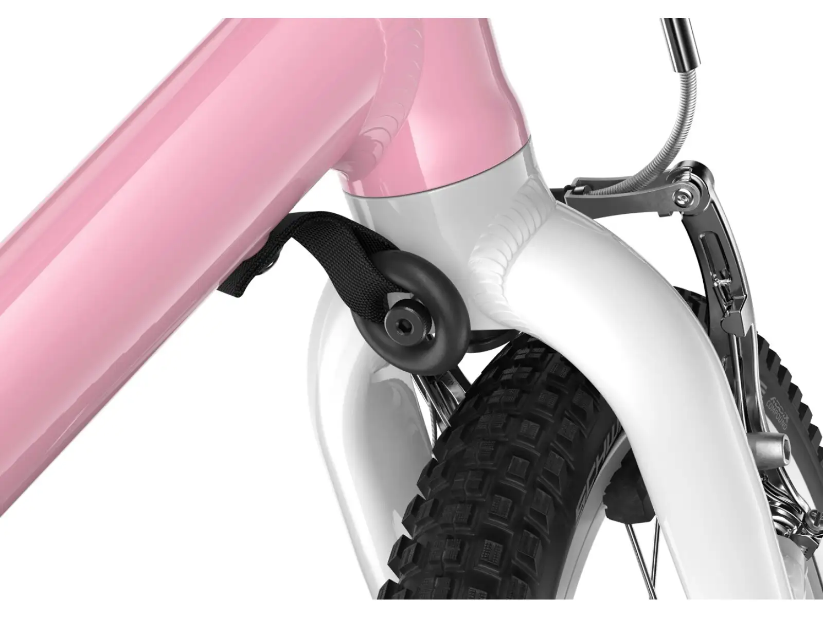 Woom GO 1 Plus Kinderlaufrad 14" Farbe Powder Pink