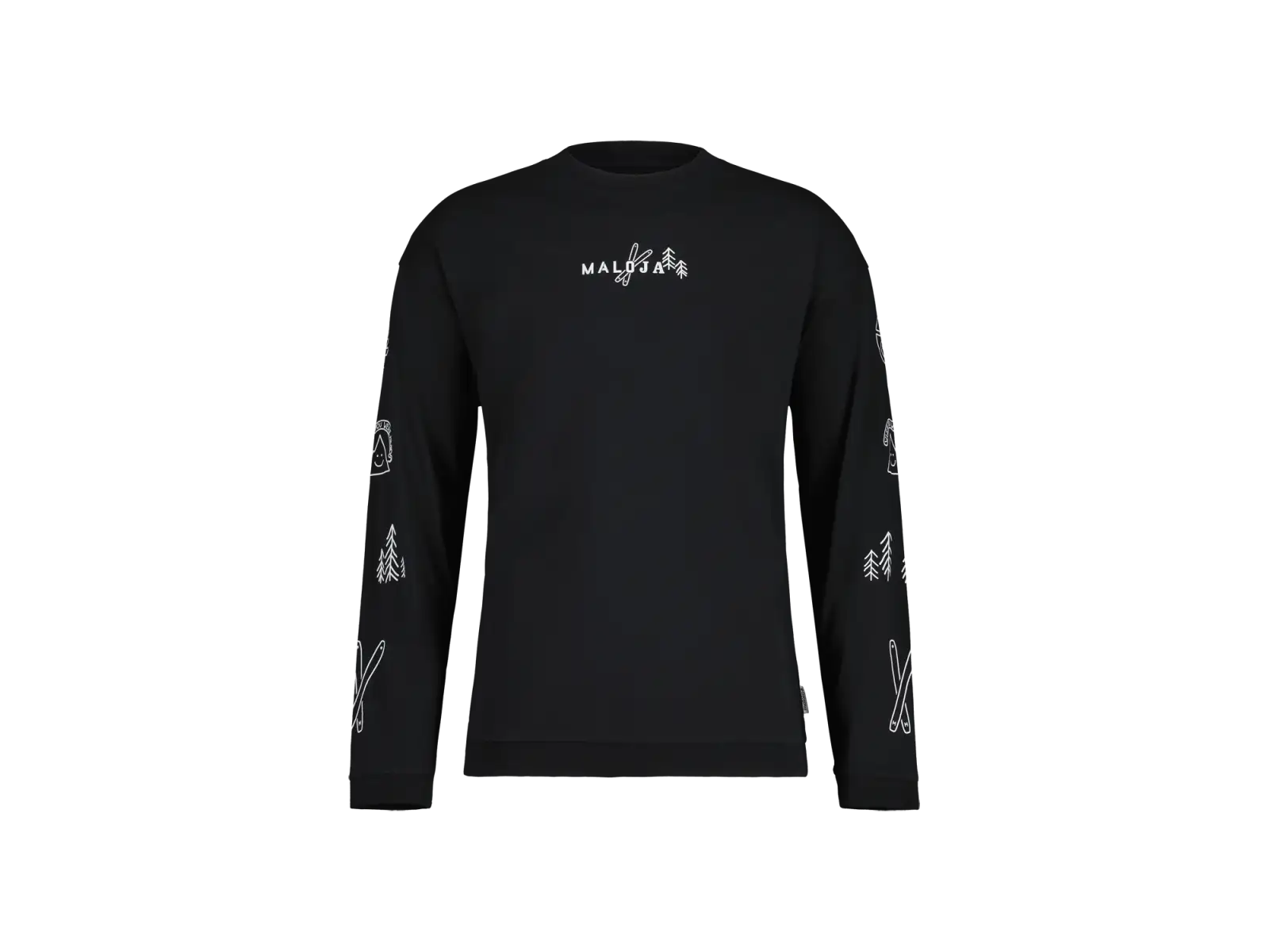 Maloja PederüM. Herren Langarmshirt moonless
