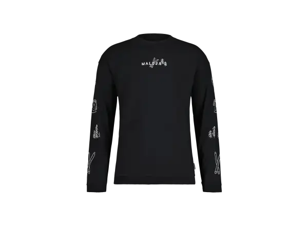 Maloja PederüM. Herren Langarmshirt moonless